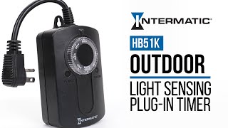 Upgrade to the HB51K Outdoor Light Sensing PlugIn Timer from Intermatic [upl. by Bethany]