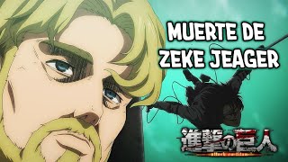 Muerte de Zeke JeagerLevi mata a Zeke Shingeki no Kyojin The Final Season Part 32 Capítulo Final [upl. by Des]