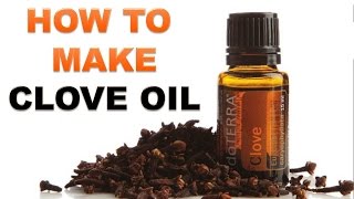 How To Make Clove Oil at Home  SIMPLY amp EASILY [upl. by Creigh]