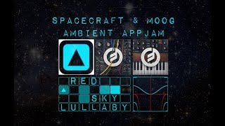 SpaceCraft amp Moog  Ambient AppJam [upl. by Aeirdna179]