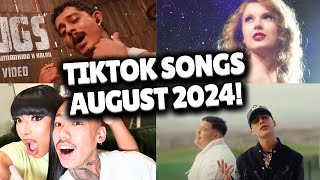 Top Trending Songs on TikTok  AUGUST 2024 [upl. by Anitsahs560]