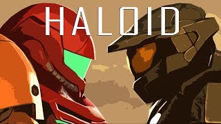 Haloid 2019  Master Chief Vs Samus Aran [upl. by Anwadal142]