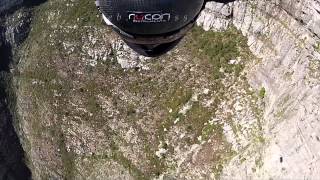 Jeb Corliss impacting table mountain [upl. by Annie138]