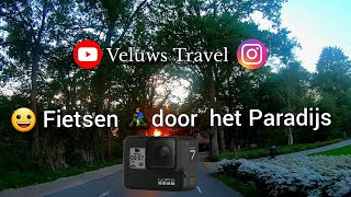 Een quotvirtuelequot fietstocht door het Paradijs   Fietsen door Nederland🇳🇱 225 [upl. by Ettenaj]