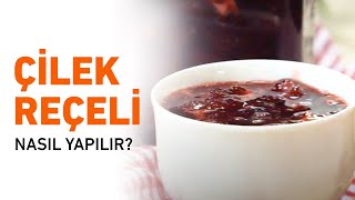 Çilek Reçeli Nasıl Yapılır  Ev Reçeli Tarifi [upl. by Marijn]