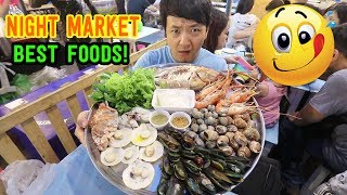 BEST Thai NIGHT MARKET Street Foods  Rod Fai Train Market Tour [upl. by Labina231]