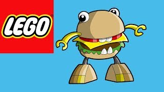 Is it a Mixel or a Hamburger Lets Build the Hamburger Guy [upl. by Orling]