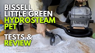 BISSELL Little Green HydroSteam Best Spot Cleaner of 2023 [upl. by Lynnett]