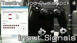 How to Test Dualshock 4 Input Signals on PC [upl. by Nancy]