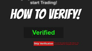 How to verify in Counter Blox Trading New Update [upl. by Maillw]