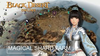 How To Get Magical Shard And Black Magic Crystal  Black Desert Online [upl. by Asinet]