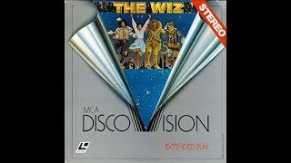 Opening and Closing to The Wiz 1981 DiscoVision LaserDisc [upl. by Garaway]