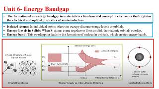 Unveiling the Energy Bandgap The Heart of Semiconductor Sciencequot [upl. by Lori]