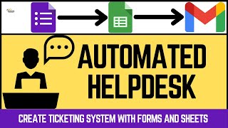 How to create Ticketing Systems with Google Forms amp Sheets  How to setup Complaint Helpdesk Hindi [upl. by Anirahc]