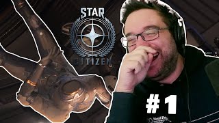 UN DÉBUT COMPLIQUÉ Star Citizen 1 [upl. by Sprage]