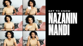 Get to know Nazanin Mandi 💘 missguided [upl. by Pacifa]