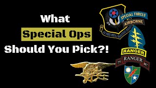 Which Special Operations Should You Pick  Former Green Beret [upl. by Aedni32]