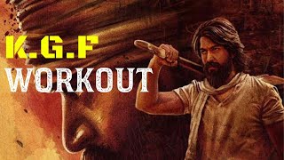 KGF  Workout Songs Hindi  Motivational Songs Hindi [upl. by Emia160]