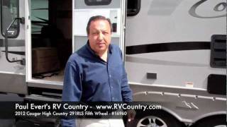 2012 Keystone Cougar High Country 291RLS Fifth Wheel  16960 [upl. by Loydie]