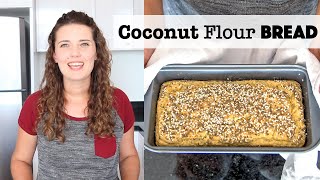 How to make Coconut Flour Bread  2 Methods [upl. by Atnauqal]