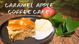 Home Cooking  Caramel Apple Coffee Cake [upl. by Magbie716]