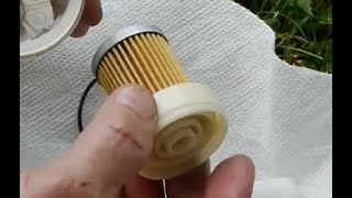 Kubota Fuel Filter change BEST VIDEO [upl. by Maury]