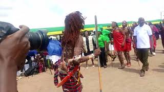 kamurar Maasai performing live in Mugumu Tanzania celebrating Maasai Mara wild conserverncies [upl. by Dougy]