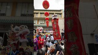 Lion Dance x Dragon Dance San Francisco Chinatown [upl. by Kalvn615]