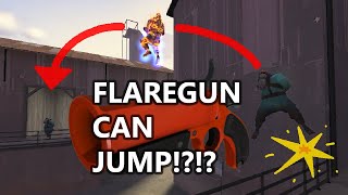 TF2 How to Jump with the Flare Gun EXPLOIT [upl. by Ecirtnahs]