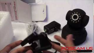 Foscam FI8918W Wireless IP Camera Unboxing [upl. by Everett]