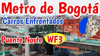 Metro de Bogotá Así va el Puente Norte Av 68 con primero de mayo Pulpo WF3 Marzo 24 2024 [upl. by Nevek]