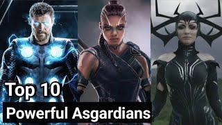 Top 10 powerful Asgardians in Marvel [upl. by Kelci]