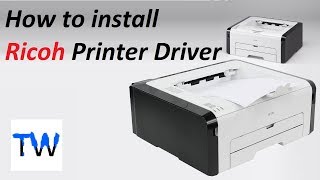 Ricoh SP 210 Printer Driver Download and Install  Teach World [upl. by Ak]