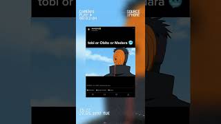 Obito Uchiha changes his voice 🥶😱shorts youtubeshorts obito animeshorts [upl. by Laucsap]