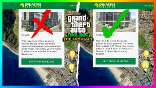 GTA 5 Online The Contract DLC Update  THE AGENCY BEST Locations MUST HAVE Upgrades amp Much MORE [upl. by Sonafets]