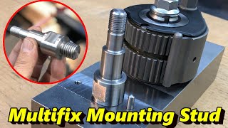 SNS 314 Part 2 Machining the Multifix Hold Down Stud [upl. by Nashbar776]