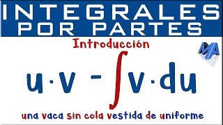 Integración por partes  Introducción [upl. by Bluhm502]