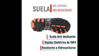 BOTAS de Seguridad DIELÉCTRICAS Bata Performance [upl. by Anaihk]