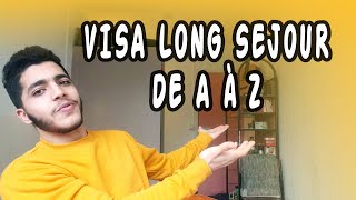 Procédure visa étudiant de A à Z  visa long séjour  avec tous les Docs [upl. by Snah]