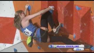 IFSC Climbing World Cup Chamonix 2012  Lead  Replay Finals [upl. by Batty883]