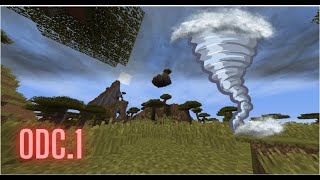 Minecraft tornado Survival odc1 [upl. by Odericus889]