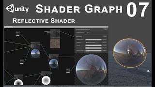 Unity 2018 Shader Graph  Tutorial 07 Reflections [upl. by Ber457]