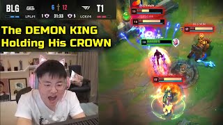 Uzi Reaction  T1 Taking Over BLG at Worlds Final 2024  Highlight All Game [upl. by Luba]