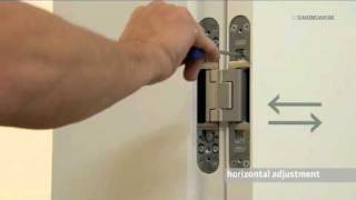 TECTUS® Concealed Hinges  3D Adjustments New Models [upl. by Henrion]