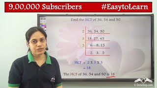 HCF Common Factors Method  3 numbers  Class 5  CBSE  NCERT  ICSE [upl. by Decrem]