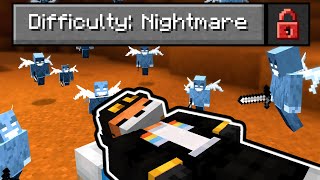 So I made a quotnightmarequot Difficulty in Minecraft [upl. by Frager]