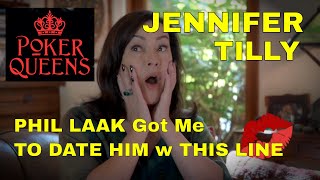 Jennifer Tilly on Meeting Her Poker Boyfriend Phil Laak  OUTTAKES POKERQUEENS Movie [upl. by Daj]