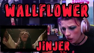 REACTION  JINJER quotWALLFLOWERquot [upl. by Anirroc]