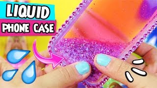 DIY ★ Liquid Phone Case ★ Step by Step Easy DIY Crafts [upl. by Ottillia]