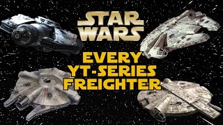 Every Corellian YTSeries Freighter  Star Wars Explained [upl. by Romeu423]